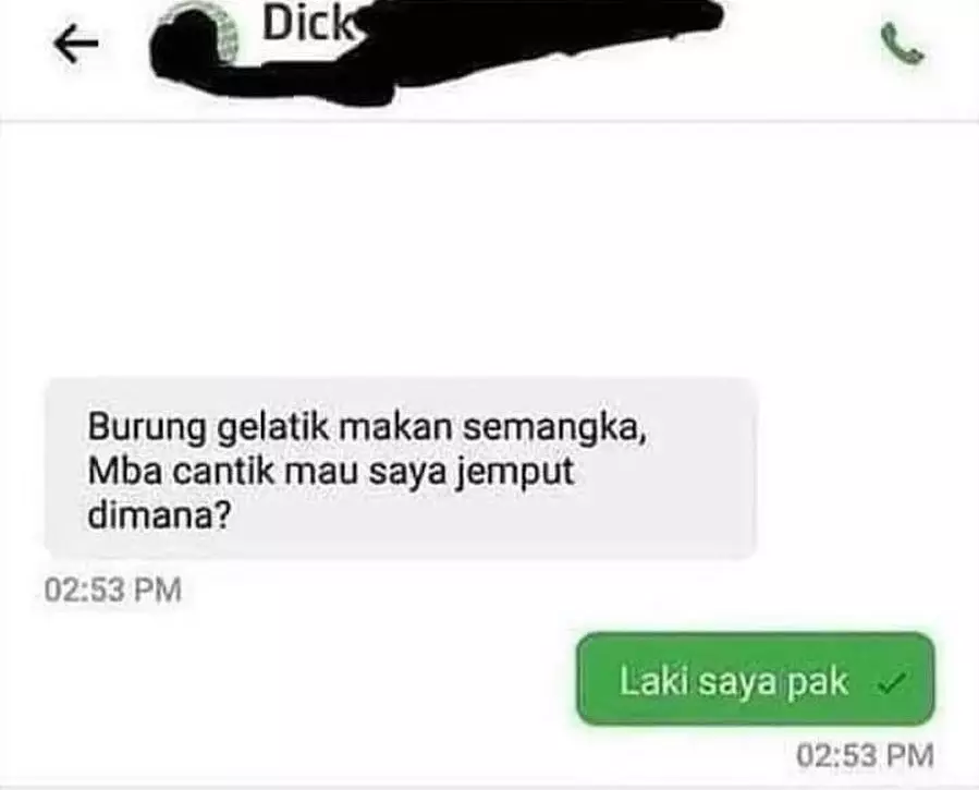 driver ojek online tanya posisi © berbagai sumber