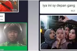 10 Chat lucu driver ojek online tanya posisi ini bikin ngakak