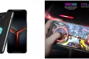 5 Spek dewa ASUS Phone ROG II, AirTriggers bikin gamer PUBG ngiler