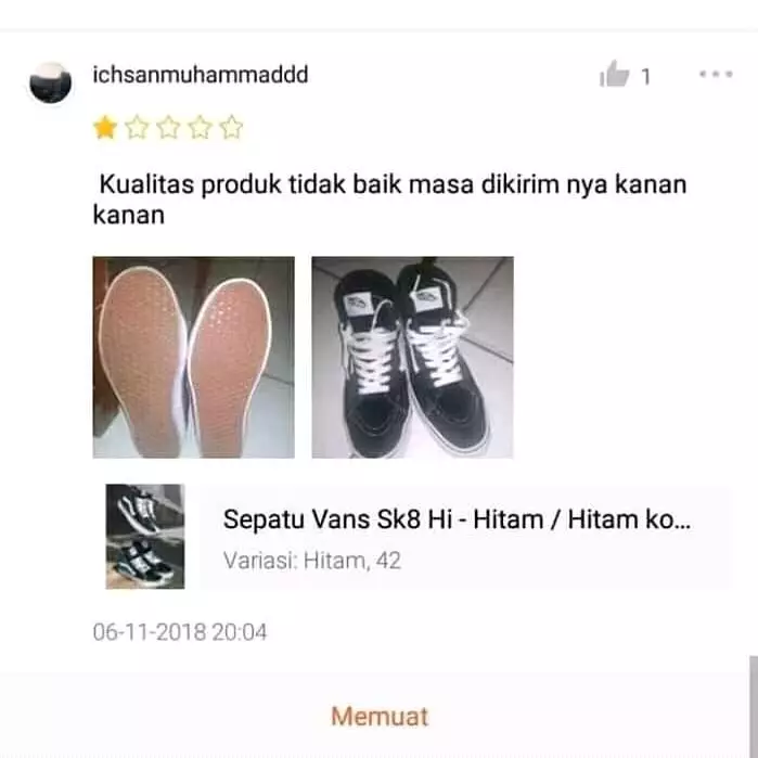 barang dijual online menipu mata © 2019 instagram.com