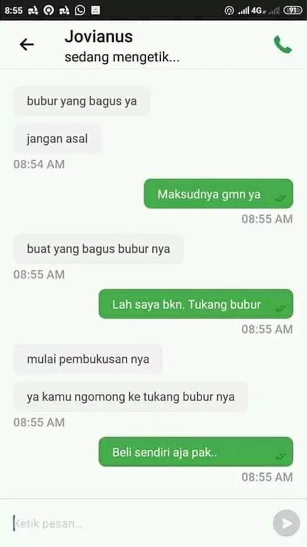 driver ojek online nurutin pelanggan © 2019 instagram.com driver ojek online nurutin pelanggan © 2019 instagram.com