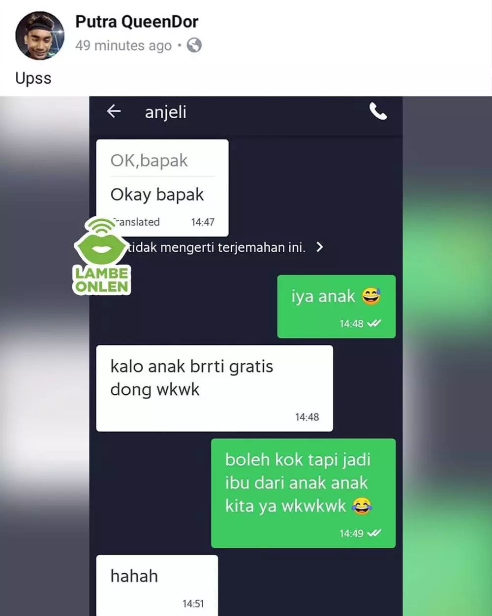 driver ojek online nurutin pelanggan © 2019 instagram.com driver ojek online nurutin pelanggan © 2019 instagram.com