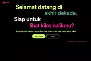 Cara bikin Spotify Wrapped 2019, mudah dan cepat