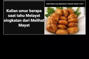 10 Cocoklogi kepanjangan kata ini bikin geleng-geleng