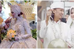 8 Momen pernikahan kedua Ade Jigo, penuh kebahagiaan