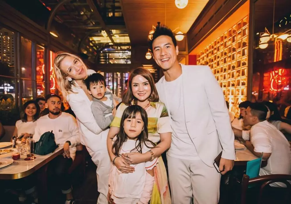 Momen Daniel Mananta & anaknya Instagram 