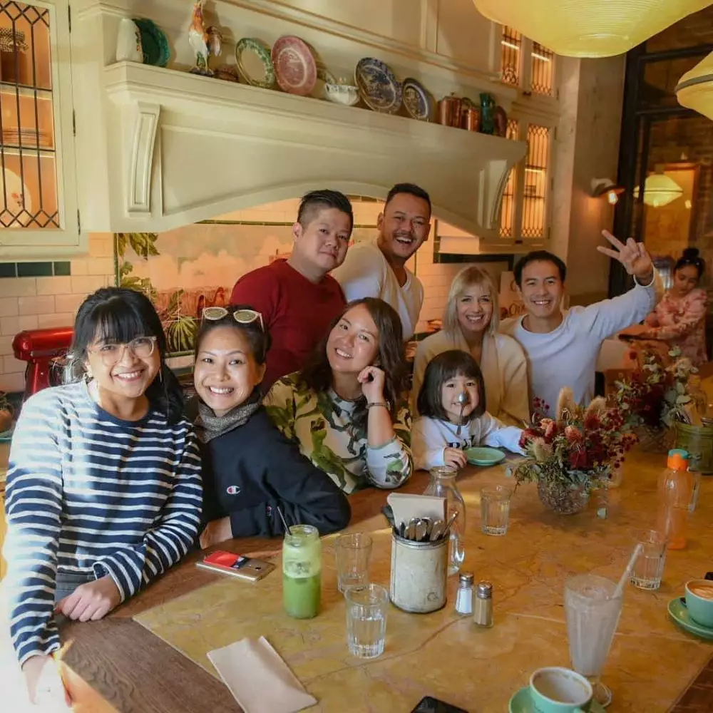 Momen Daniel Mananta & anaknya Instagram 