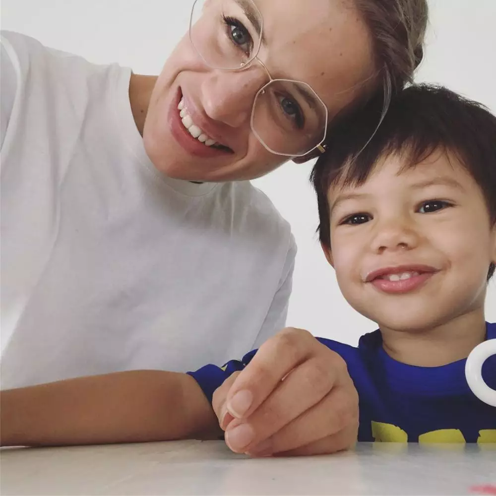 Momen Daniel Mananta & anaknya Instagram 