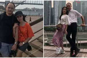 10 Momen liburan Iis Dahlia dan suami, mesra bak pasangan muda