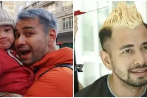 8 Transformasi gaya rambut Raffi Ahmad, sering ganti warna