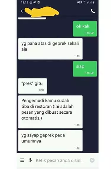 permintaan makanan pelanggan © 2019 brilio.net permintaan makanan pelanggan © 2019 brilio.net