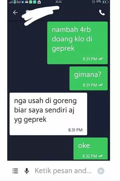 permintaan makanan pelanggan © 2019 brilio.net permintaan makanan pelanggan © 2019 brilio.net