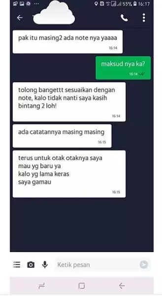 permintaan makanan pelanggan © 2019 brilio.net permintaan makanan pelanggan © 2019 brilio.net