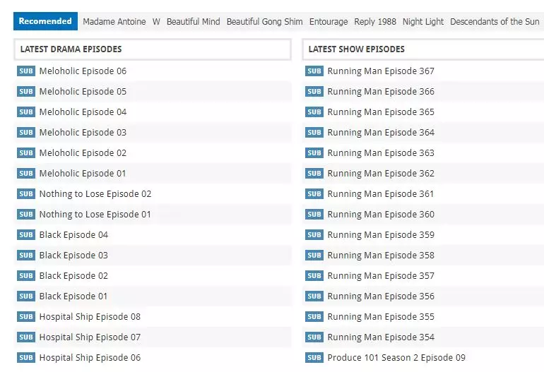 12 Situs nonton drama Korea terbaik asianwiki.com