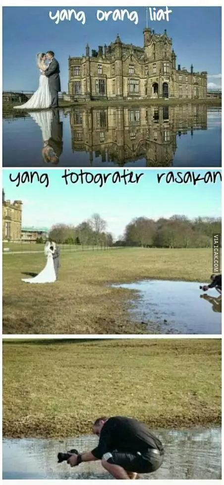 potret lucu totalitas fotografer © 2019 1cak.com