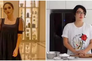 11 Potret keseharian Ussy Sulistiawaty, emak-emak banget