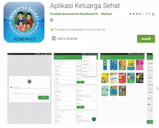Cara pakai aplikasi Keluarga Sehat di Android maupun di web brilio.net freepik.com
