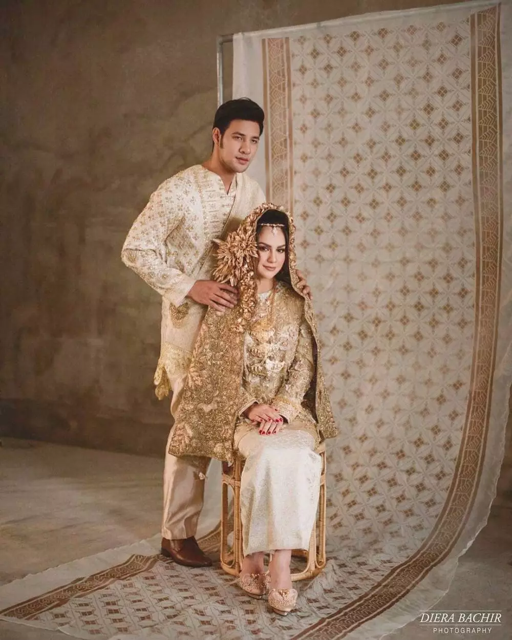 Prewedding pemain Anak Langit  Instagram 