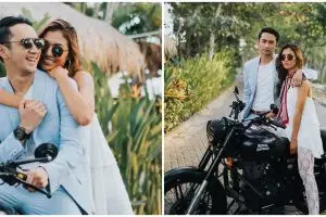Beda gaya prewedding 4 pemain Anak Langit, simpel dan elegan