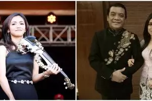 10 Potret Sandy Ria, pemain biola Didi Kempot yang memesona