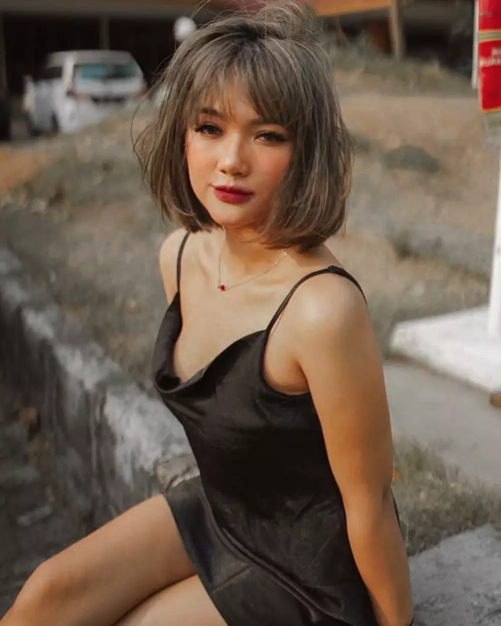 Marion Jola mini dress  Instagram 