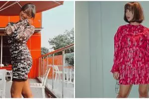 10 Gaya Marion Jola pakai mini dress, bikin gagal fokus