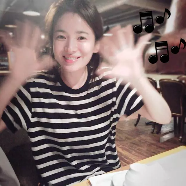 Song Hye kyo tanpa makeup  Instagram 