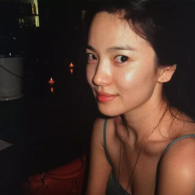 Song Hye kyo tanpa makeup  Instagram 