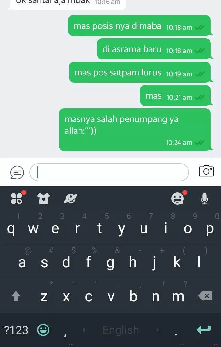 driver salah bawa penumpang © 2019 brilio.net