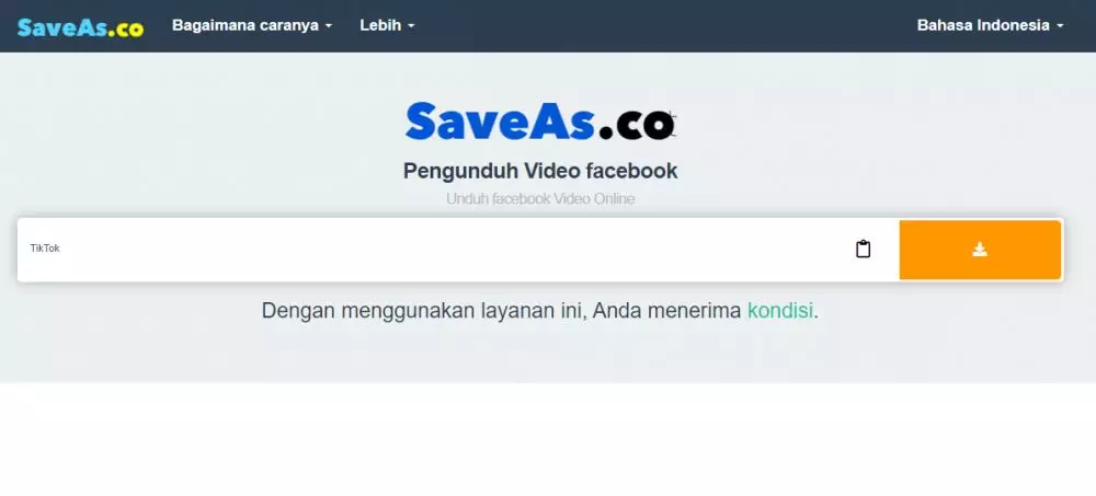 Cara download video di sosmed pexels.com