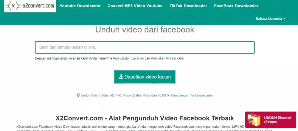 Cara download video di sosmed pexels.com