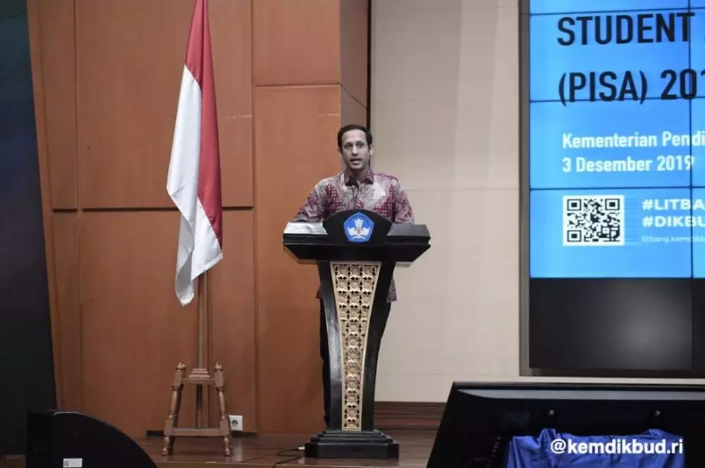 Nadiem Makarim hapus UN per 2021 Instagram 