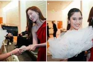9 Momen Dian Sastro ketemu Yoona, sama cantik & memesona