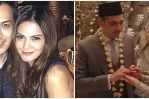 6 Momen pernikahan Cut Tari & Richard Kevin, penuh kebahagiaan