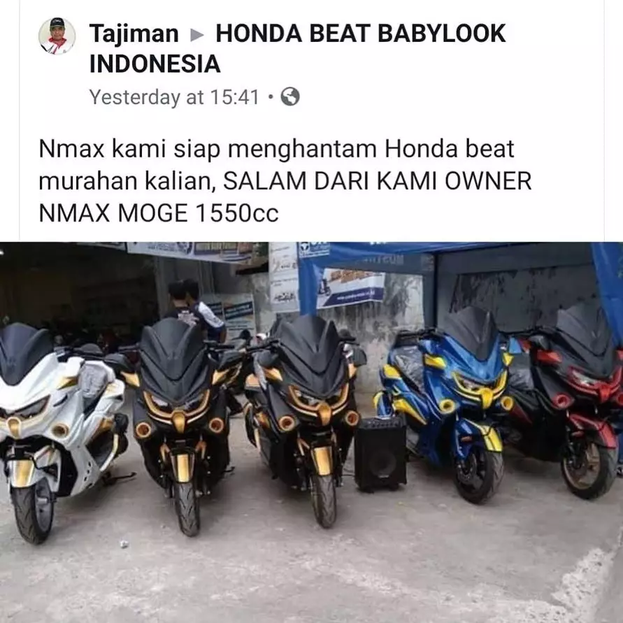 status medsos anak motor mengundang senyum © berbagai sumber status medsos anak motor mengundang senyum © berbagai sumber