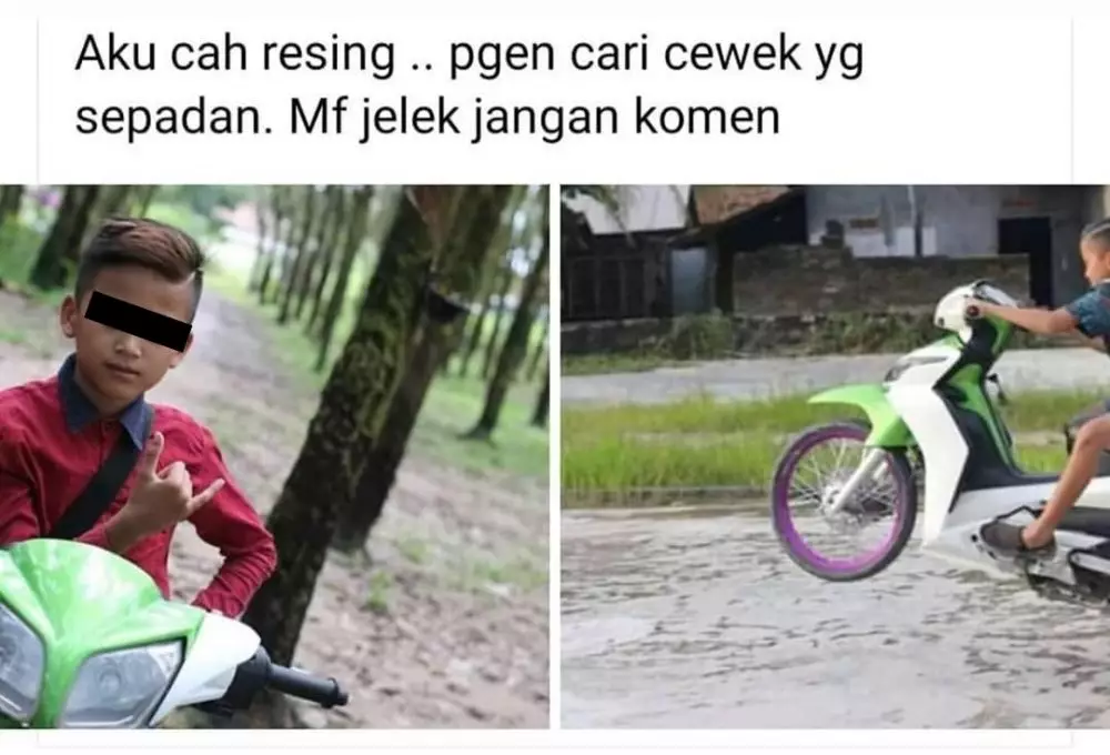 status medsos anak motor mengundang senyum © berbagai sumber status medsos anak motor mengundang senyum © berbagai sumber