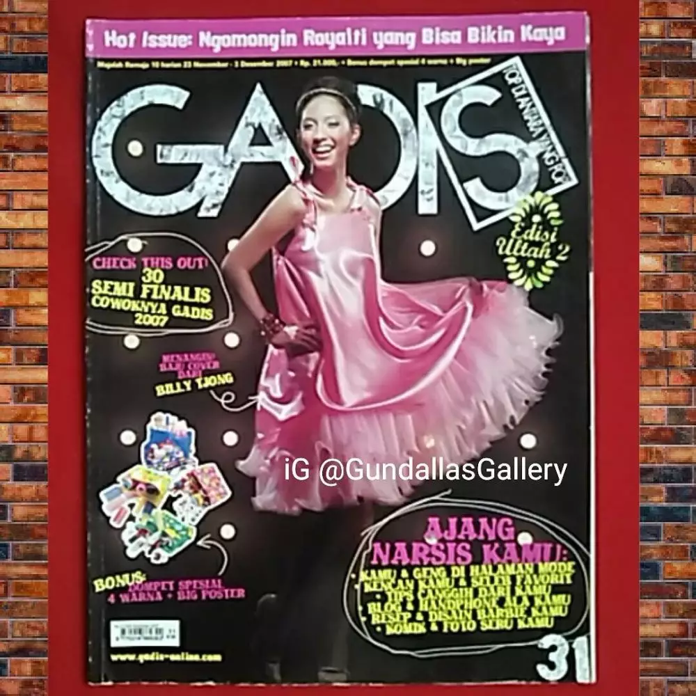 Potret lawas Nadia Saphira Instagram 