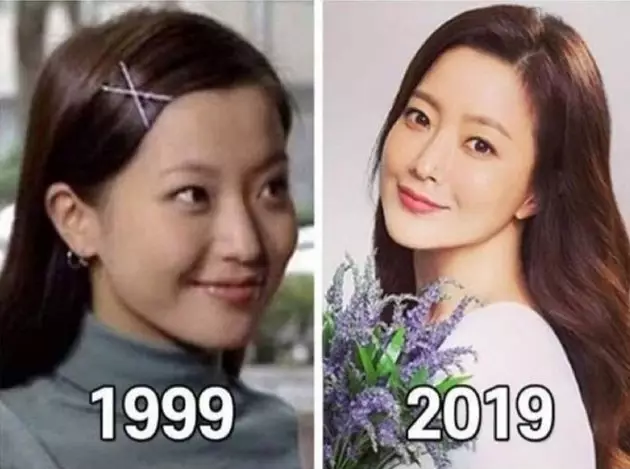 transformasi aktris korea awet muda Istimewa