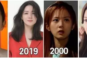 Transformasi 10 aktris Korea 20 tahun lalu vs kini, awet muda
