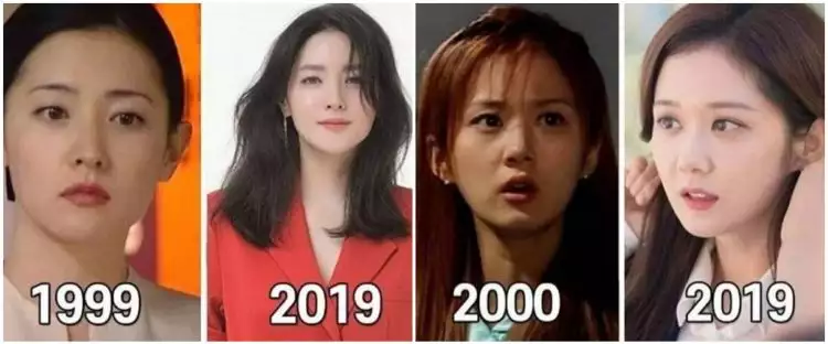 Transformasi 10 aktris Korea 20 tahun lalu vs kini, awet muda