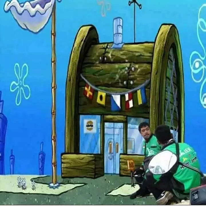 driver ojek cari penumpang kejauhan © berbagai sumber