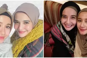 10 Potret Zaskia Sungkar & Laudya Cynthia Bella, bak kembar