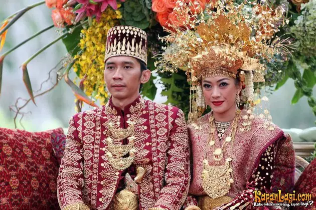 seleb nikah adat Palembang © 2019 berbagai sumber