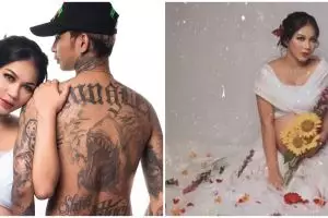 8 Potret maternity istri Young Lex, penampilannya bak bidadari