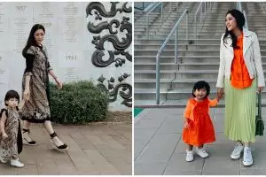 9 Inspirasi baju kembaran Aliya Rajasa & Baby Gaia, stylish