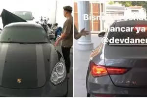 5 Mobil mewah koleksi Iis Dahlia & suami, ada Jeep & Porsche