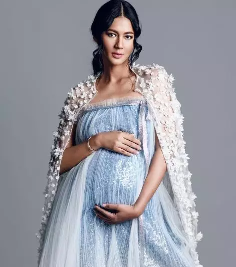 Aksi kocak Baim Wong tiru maternity shoot Paula Verhoeven © 2019 brilio.net