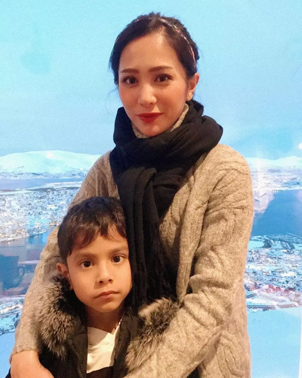 Bunga Zainal di Norwe  Instagram  Bunga Zainal di Norwe  Instagram