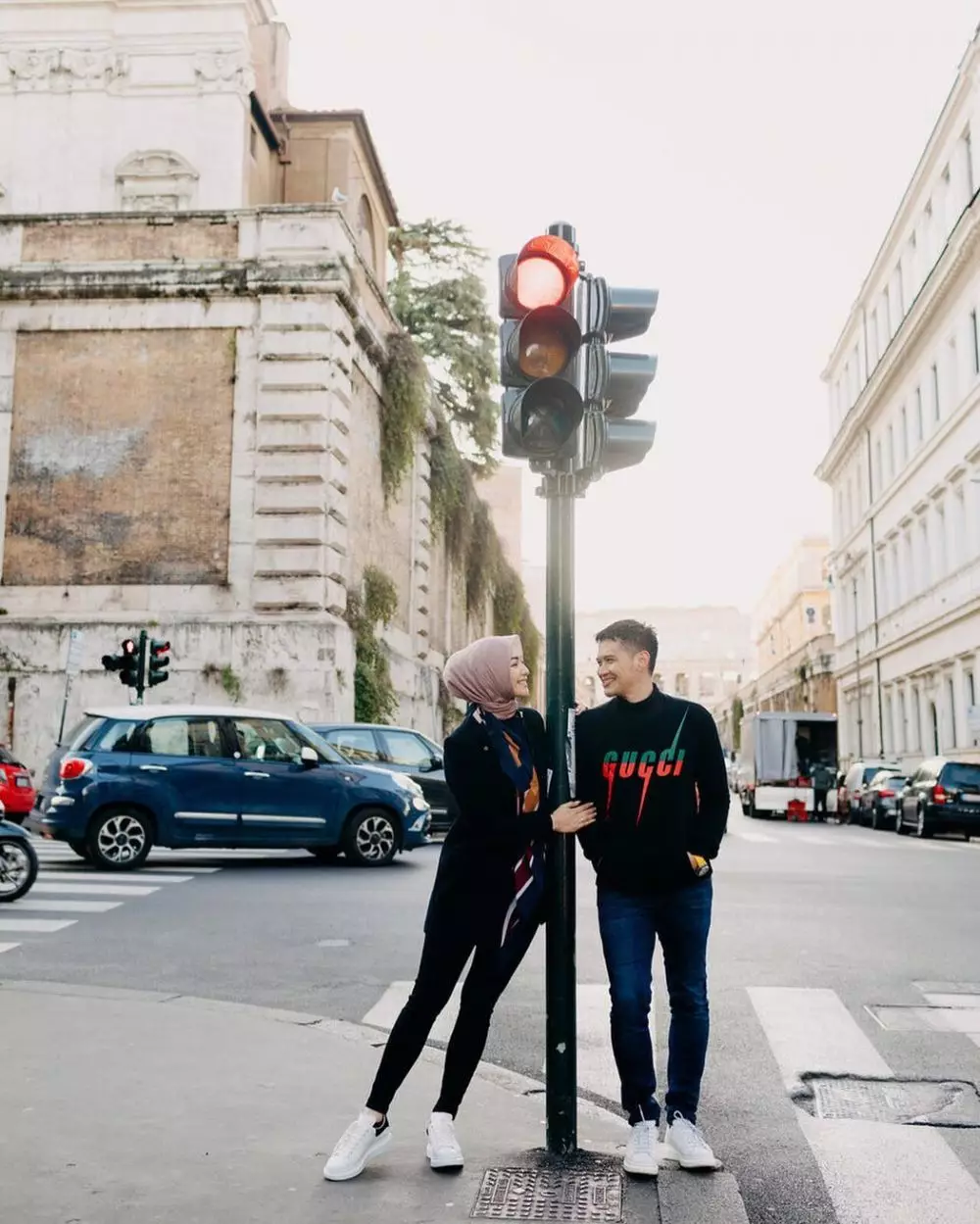 Rezky dan ciki baju couple  Instagram & YouTube  Rezky dan ciki baju couple  Instagram & YouTube