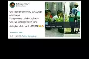 9 Status medsos lucu waktu beli makanan, mengocok perut nih